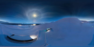 spherical image of Nighttime
