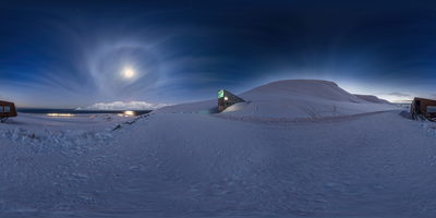 spherical image of Nighttime