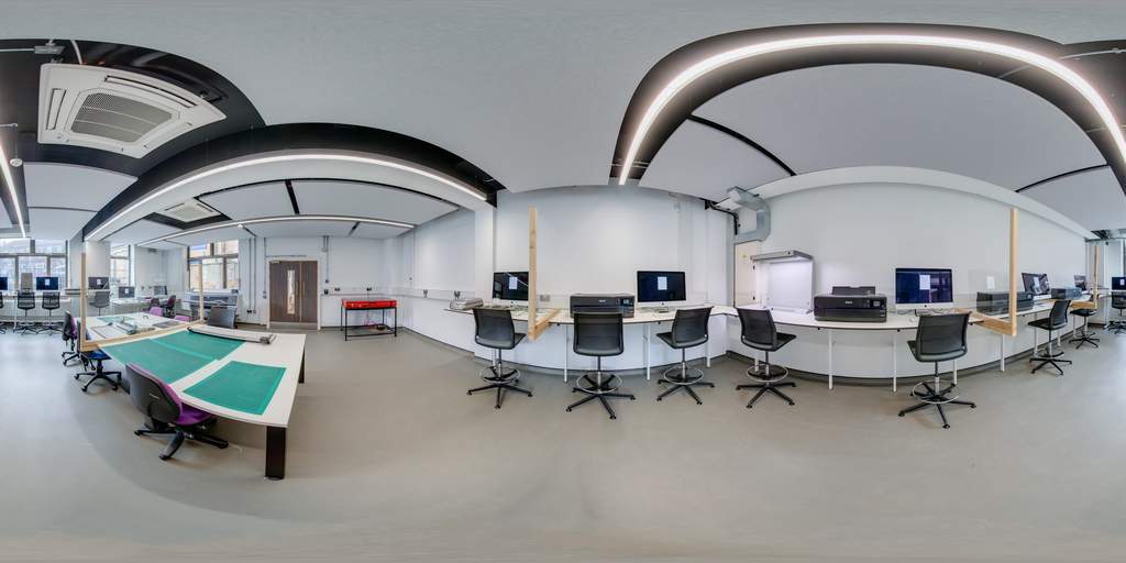 spherical image of Print and scan room