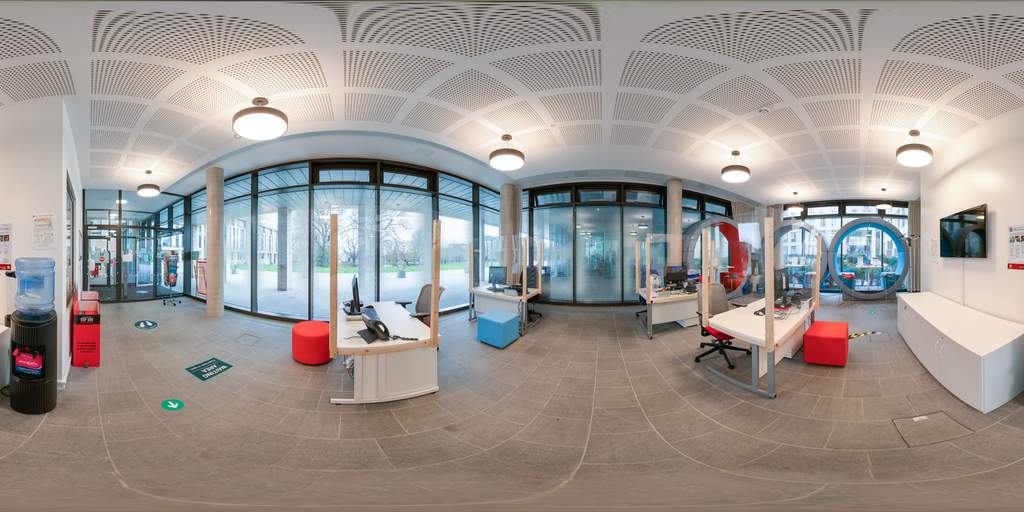 spherical image of The Hub