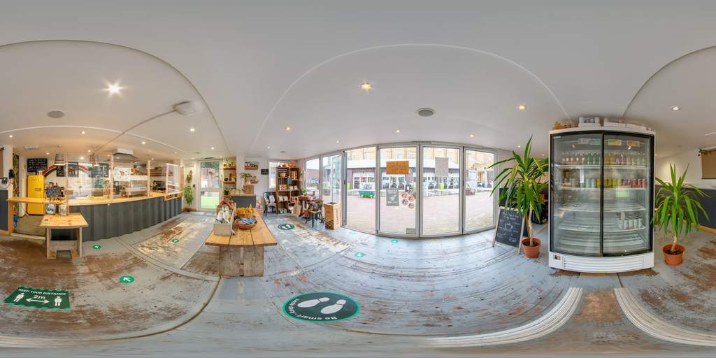 spherical image of The Hive Café