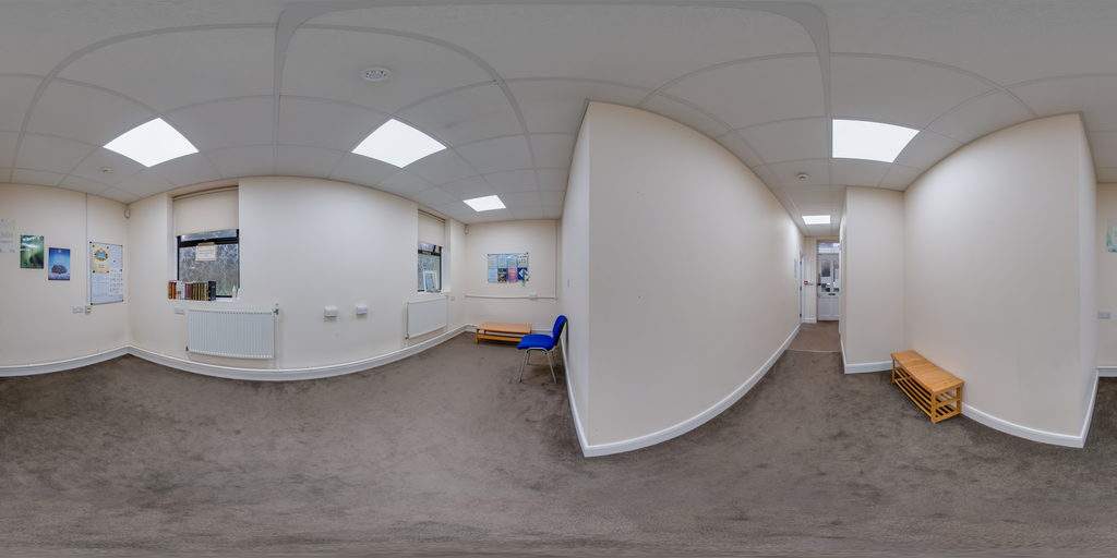 spherical image of Froebel Prayer Room