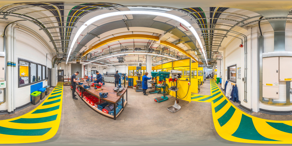 spherical image of Mechanical Engineering Workshop