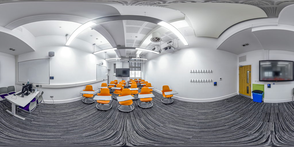 spherical image of Debrief Room