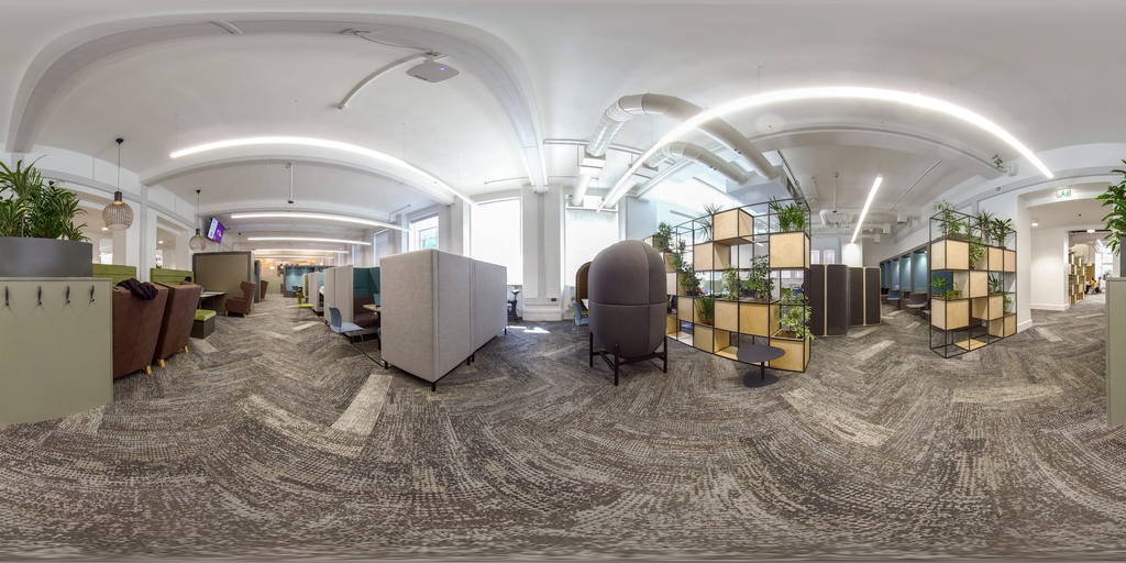 spherical image of Zen Zone