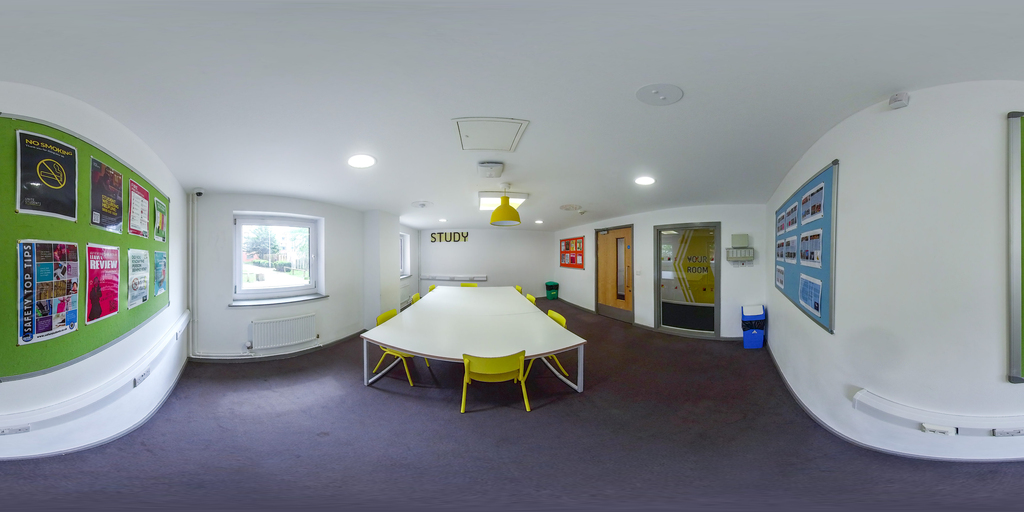spherical image of Study space