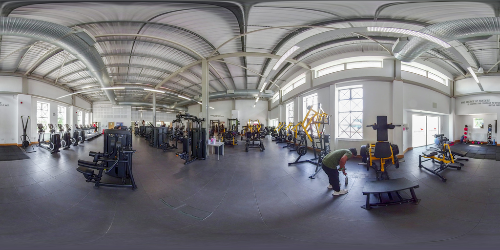spherical image of Gym