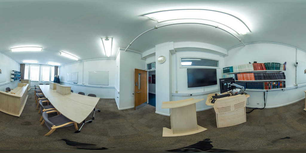 spherical image of Law - Moot Room