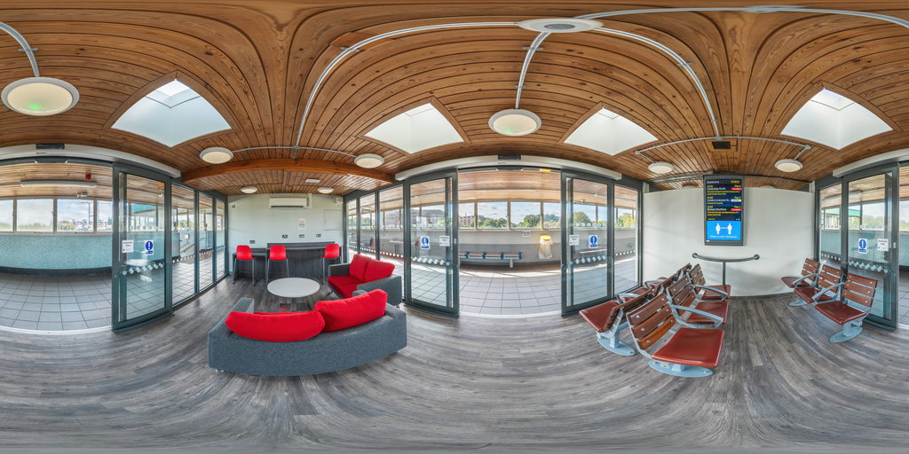 spherical image of  Bridge - Waiting Room