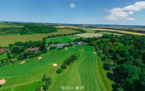 Goring-Golf-Course-HDR-Aerial-Photography
