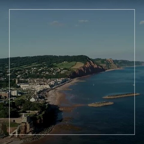 Destination Tourism Video - Sidmouth Aerial Video Tour - Tourism Video Virtual Tours