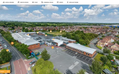 Oakfield-High-School-College-360-HDR-Drone-Photography