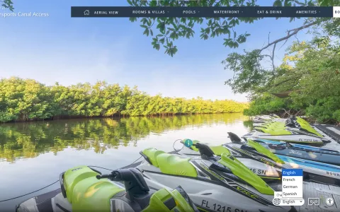 Parrot-Key-Resort-Selectable-Language-Options