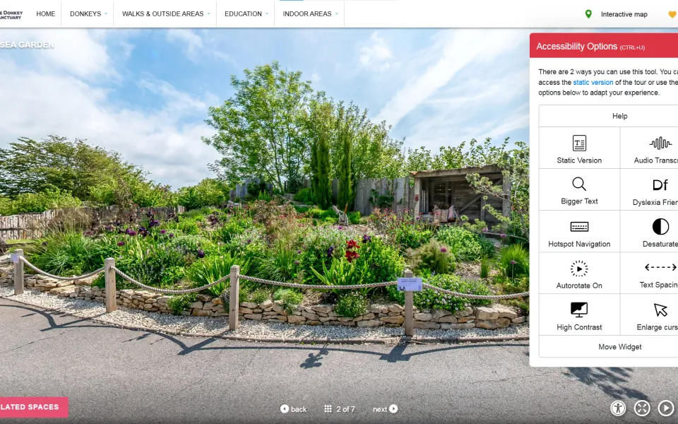 The-Donkey-Sanctuary-Accessibility-Widget
