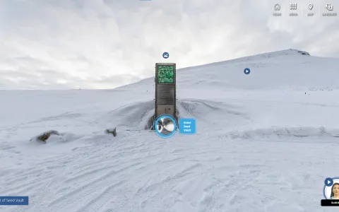 Svalbard-Seed-Vault-Exploring-Environment