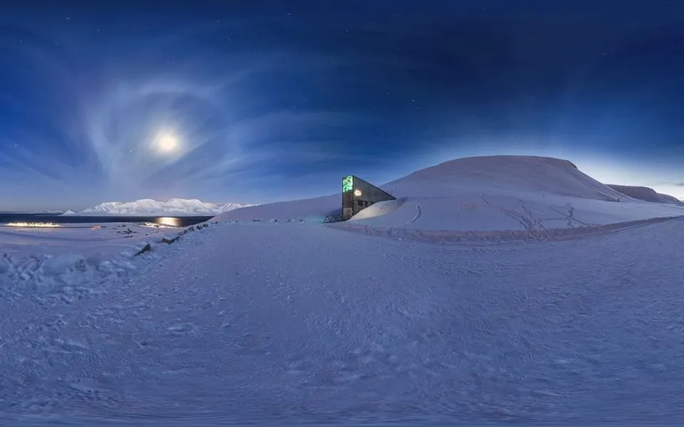 Virtual tour of the Svalbard Global Seed Vault
