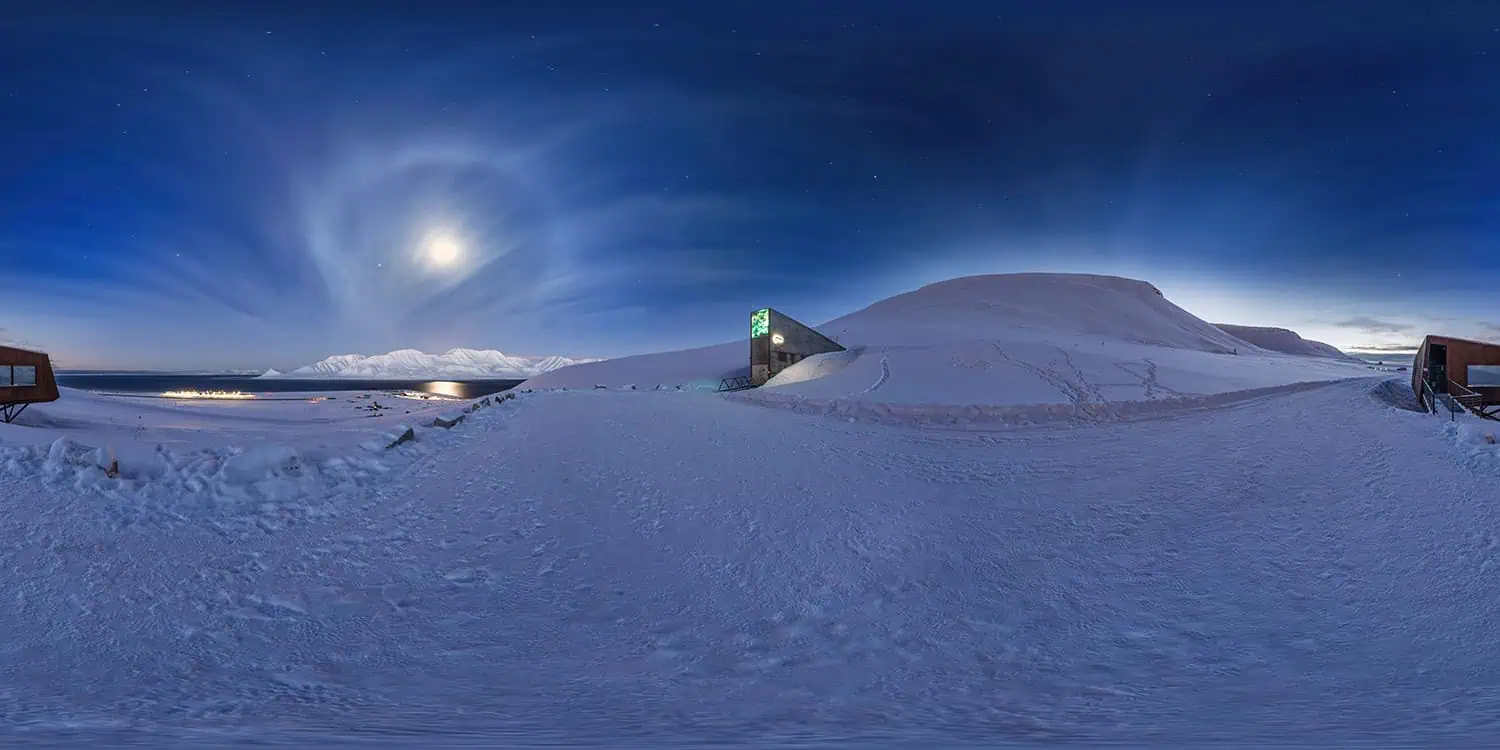 Virtual tour of the Svalbard Global Seed Vault