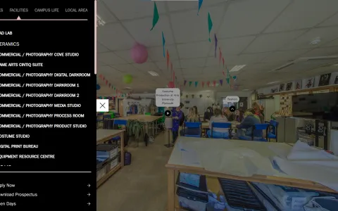 Arts-University-Plymouth-Custom-Menus