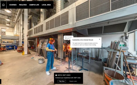 Arts-University-Plymouth-Scene-Information-Hotspots