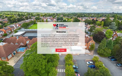 Queen-Alexandra-College-Custom-Welcome-Intro