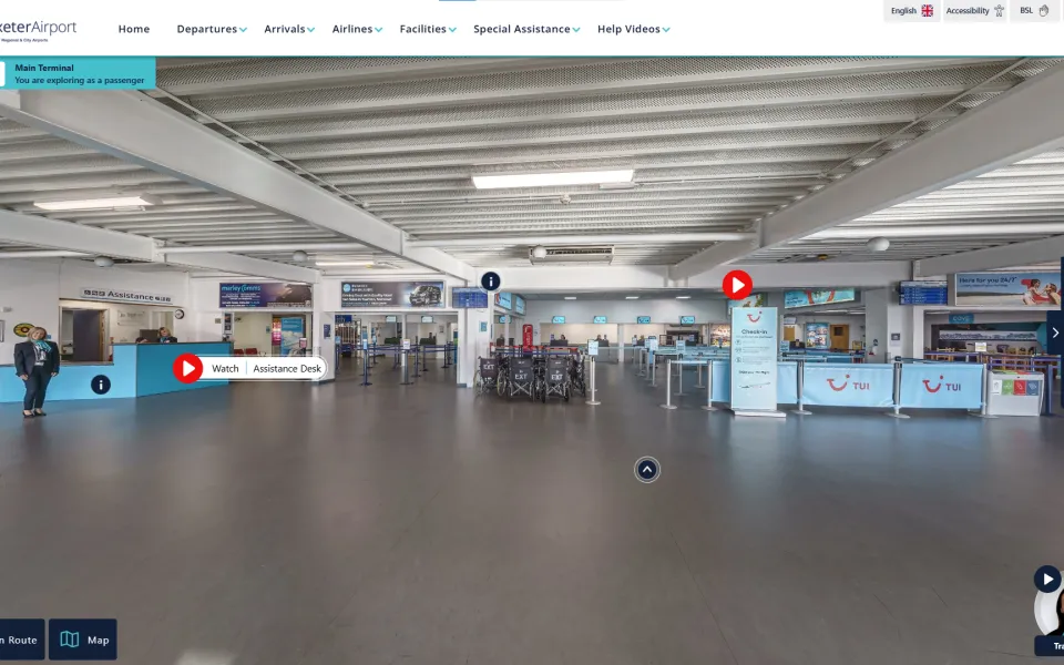 Exeter-Airport-Integrated-Multimedia-Hotspot-Information