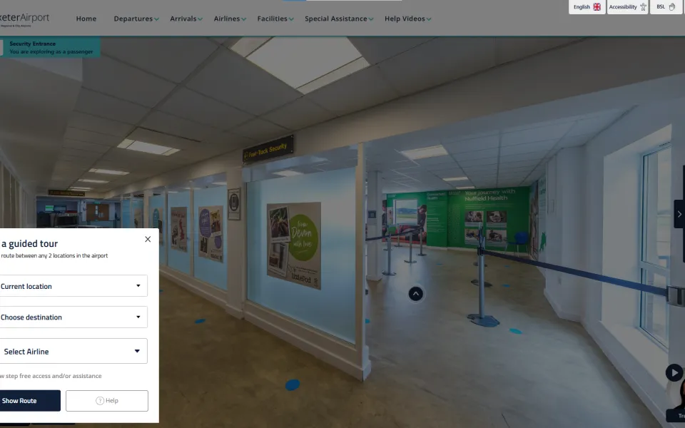 Exeter-Airport-Wayfinding-Autoguided-Tour-Feature